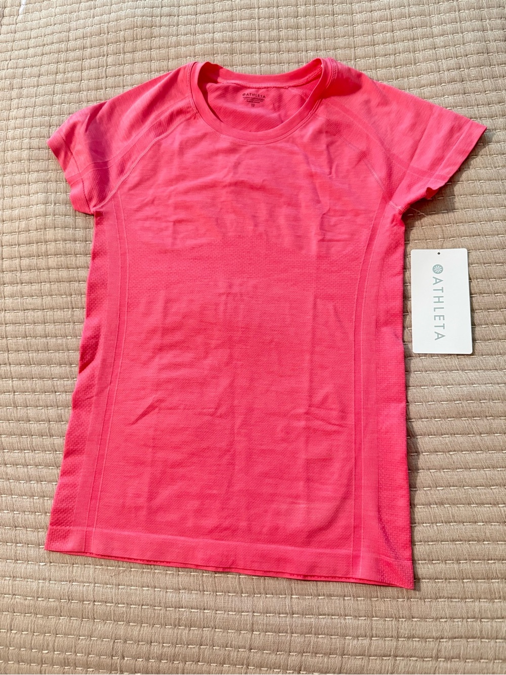 Athleta Women's Momentum Flex Tee Seamless Short-Sleeve Active Tee